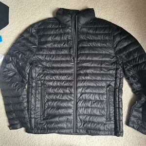 Zara Men's Black Puffer Jacket